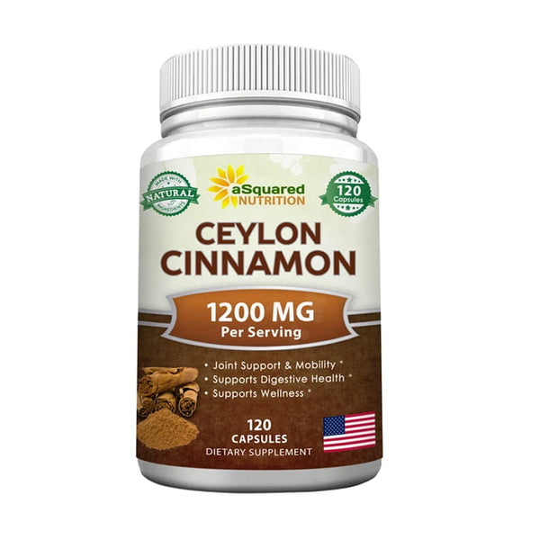 #4 - Asquared Nutrition Ceylon Cinnamon 1200mg